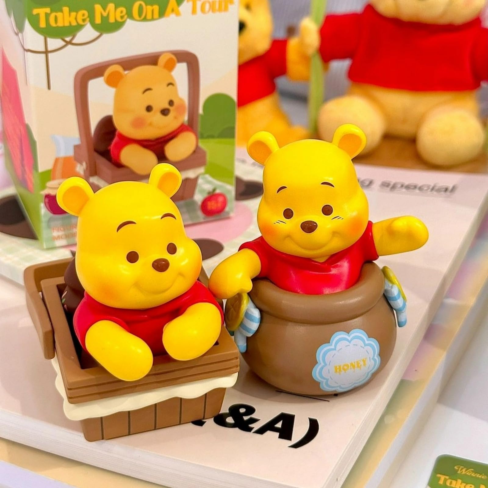 MINISO Winnie The Pooh Collection Take Me On a Tour Figure Model